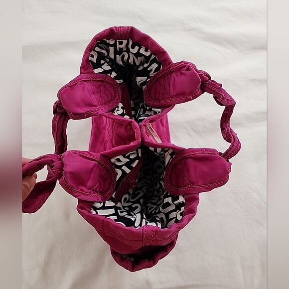 Marc by Marc Jacobs Tote Bag Pink Fuchsia Workwear Everyday Essential Quilted - Picture 9 of 14